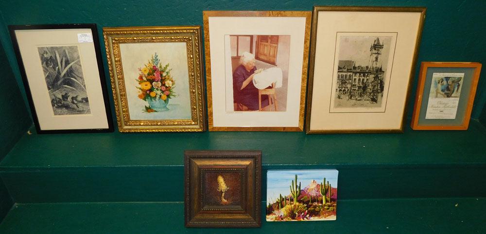 Lot of Framed Artwork (1 of 3)