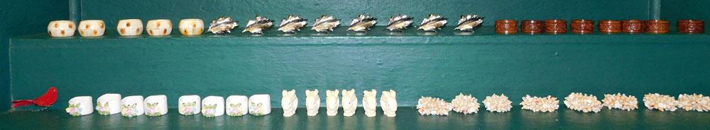 Lot of Napkin Rings: Lot of Napkin Rings.