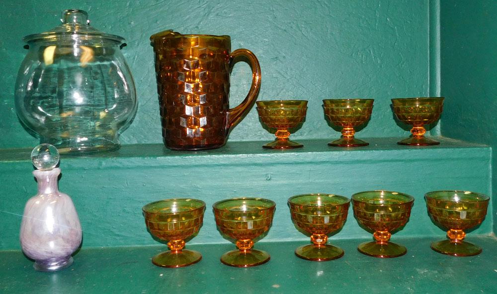 Lot of Glass Items: Lot of Glass Items .