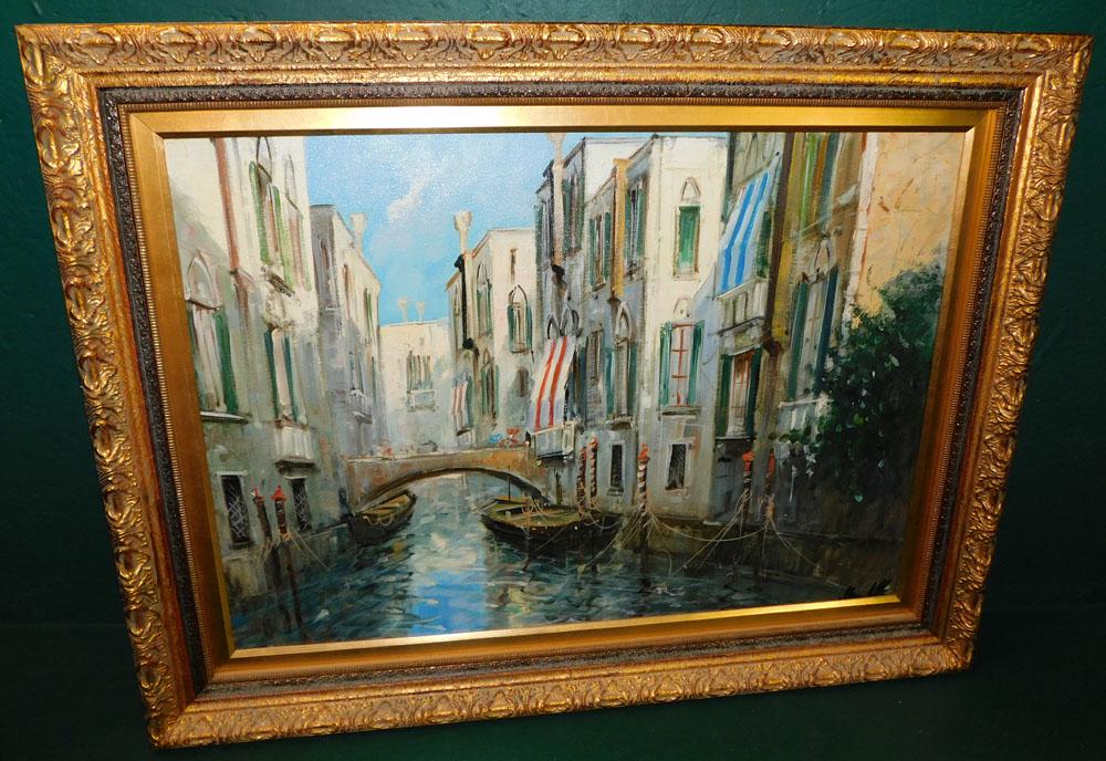 OOC Venetian Scene - Signed (1 of 5)