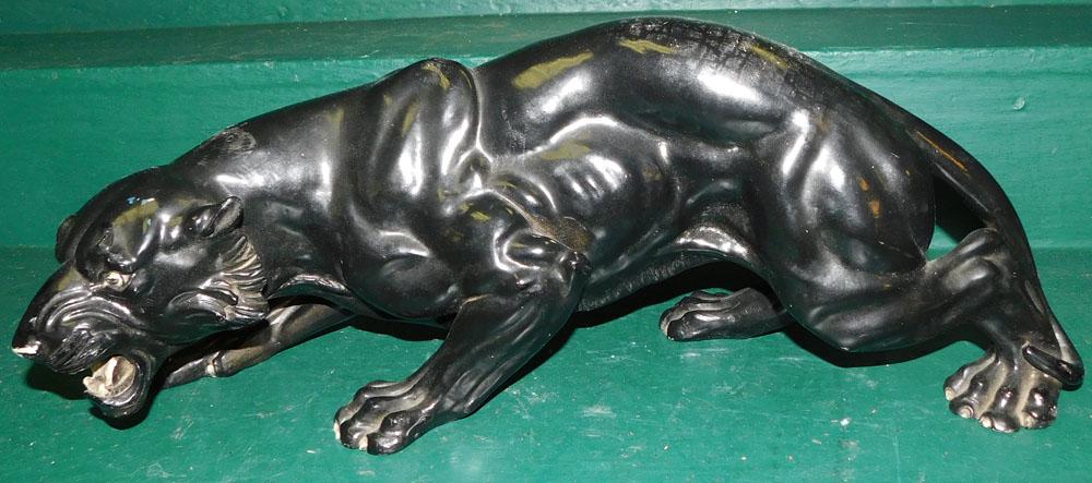 Resin Black Panther Sculpture (1 of 5)