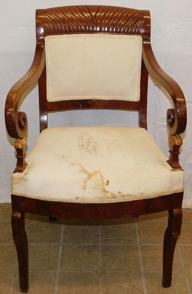 Mahogany Regency Arm Chair (1 of 4)