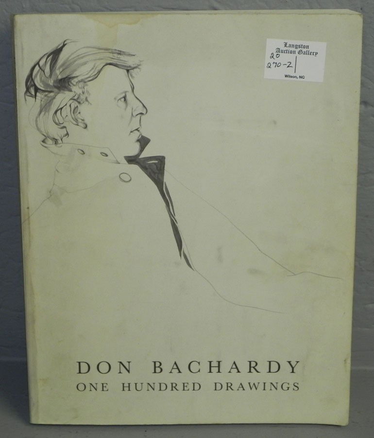 Book by Artist Don Bachardy- "One Hundred Drawing: Book by Artist Don Bachardy- "One Hundred Drawings."