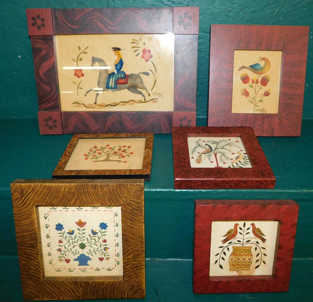 Lot 6 Watercolors (1 of 7)