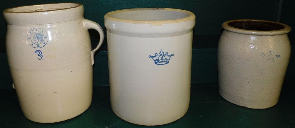 3 Stoneware Crocks (1 of 4)