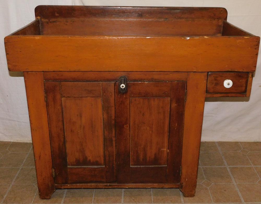 Antique Cherry Dry Sink (1 of 4)