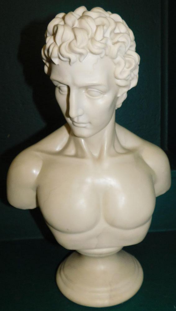 Resin Bust of The Man Who Came to Dinner (1 of 2)