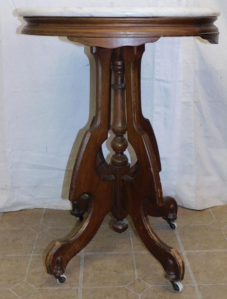 Walnut Victorian Oval Marble Top Table Sep 28, 2022 Langston