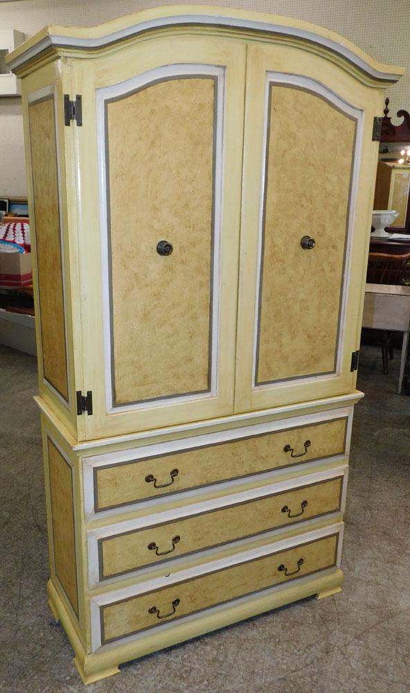 Paint Decorated Child's Wardrobe (1 of 4)