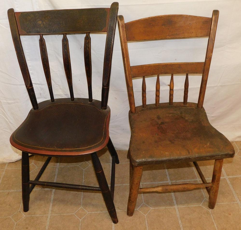2 Antique Side Chairs (1 of 3)