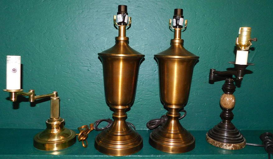 Lot of Decorative Lamps (0730) on Sep 28, 2022 Langston Auction