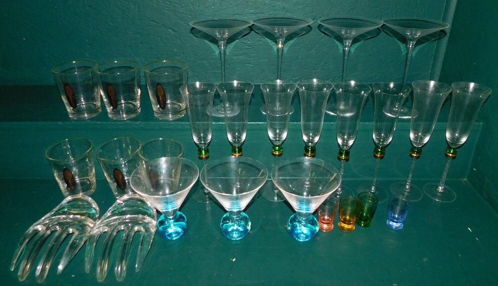 Lot of Stemware: Lot of Stemware.