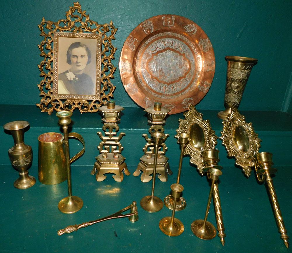 Lot of Brass & Copper Items (1 of 4)