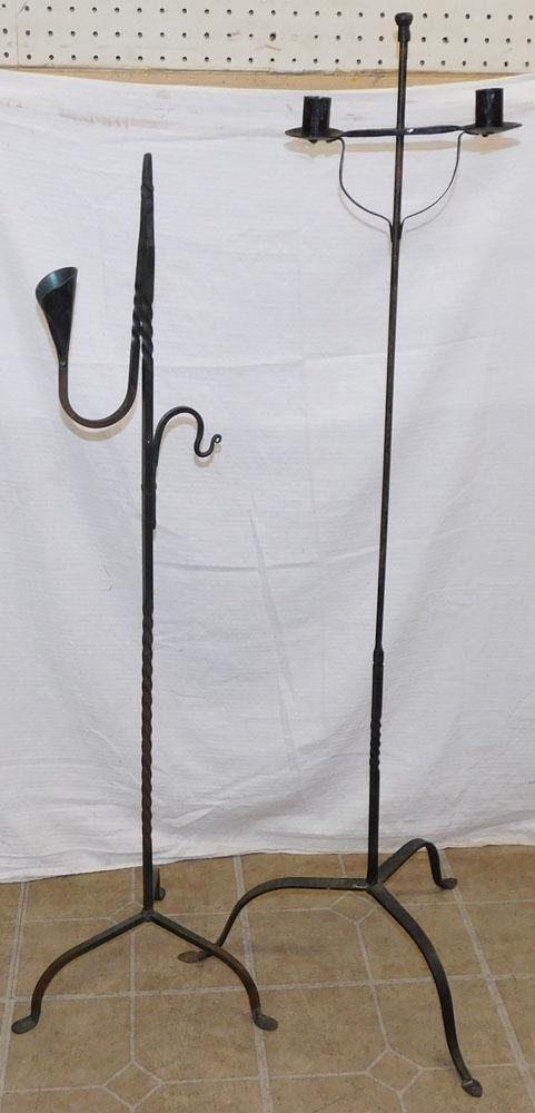 2 Handmade Iron Floor Lamps (1 of 4)