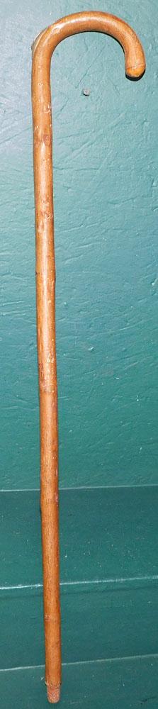 Antique Hickory Walking Stick with Horse Measure (1 of 4)