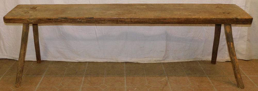 Primitive Oak Bench (1 of 3)