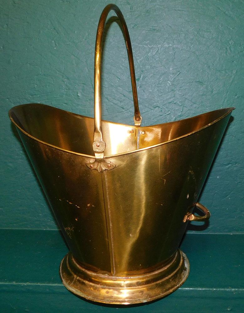 Brass Coal Bucket (1 of 4)