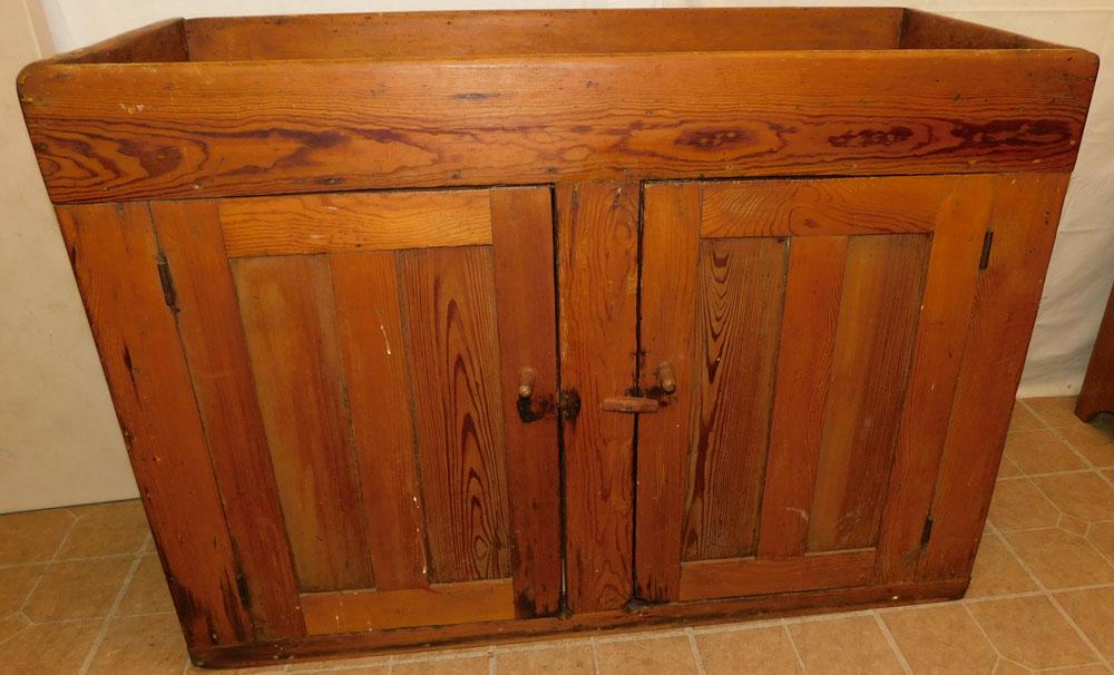 Antique Heart Pine Dry Sink (1 of 4)