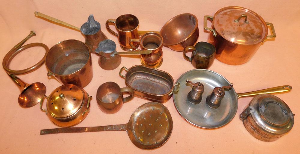 Lot of Copper Items (1 of 2)