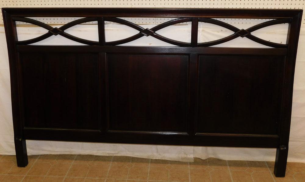 Modern Mahogany King Size Headboard Frame (1 of 2)