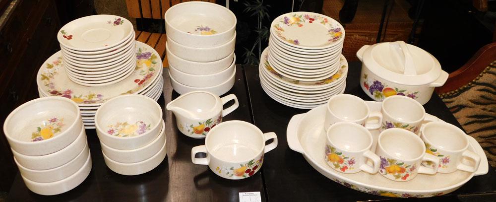 62 Pieces of Lenox Temper-Ware, (Summer Harvest) (1 of 4)