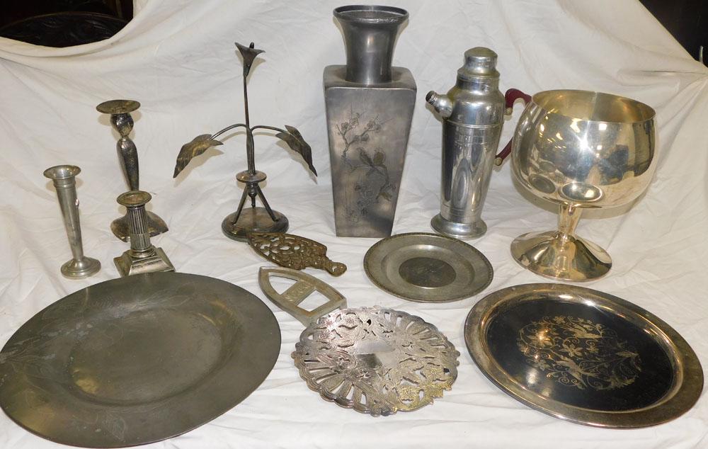Lot Silverplate - Misc. Metalware (1 of 7)