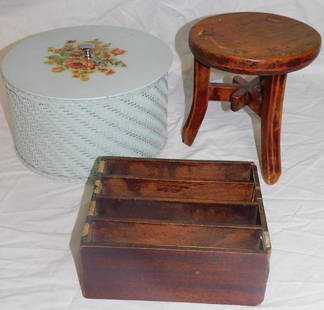 Sewing Notions & Wooden Items: Sewing Notions & Wooden Items. ALL DESCRIPTIONS AND ANY CONDITION STATEMENT GIVEN BY LANGSTON AUCTION GALLERY ARE STRICTLY OPINIONS AND LANGSTON'S SHALL HAVE NO RESPONSIBILITY FOR ERRORS OR OMISSIONS.