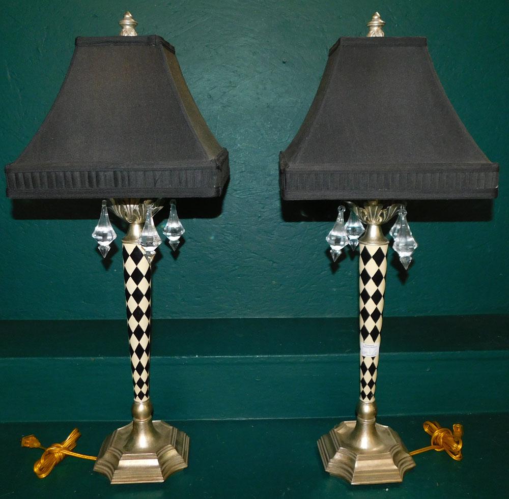 Pair Modern Decorative Lamps (1 of 3)