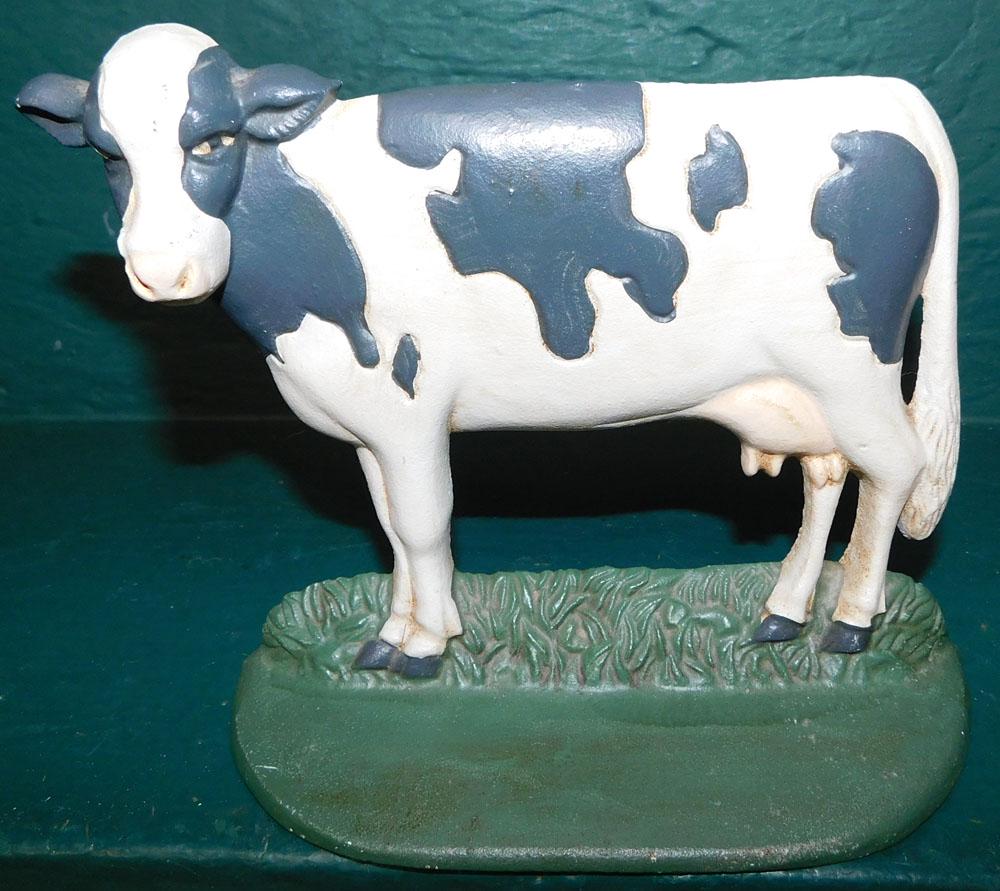 Cow Cast Iron Doorstop (1 of 2)