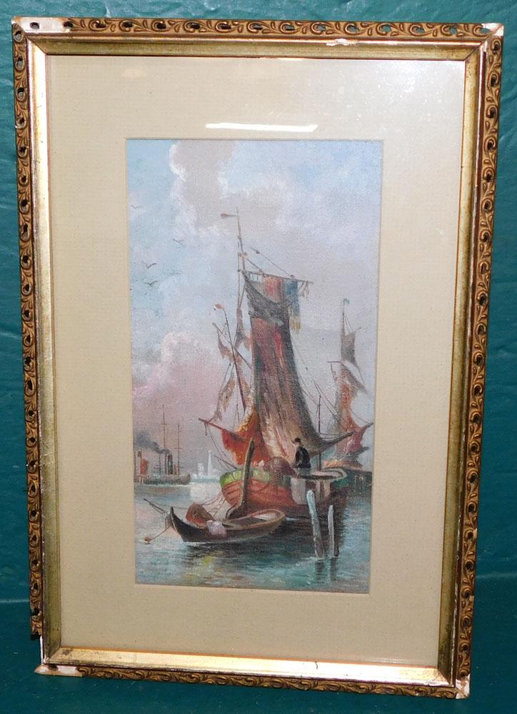 Small Framed OOC Ship Scene (1 of 3)