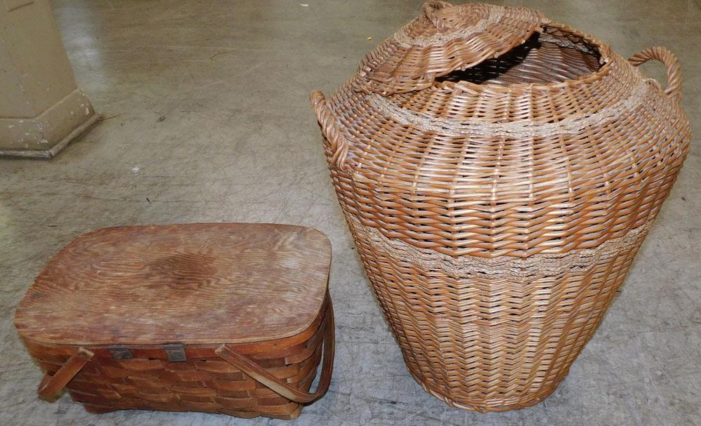 Two Antique Baskets (1 of 2)