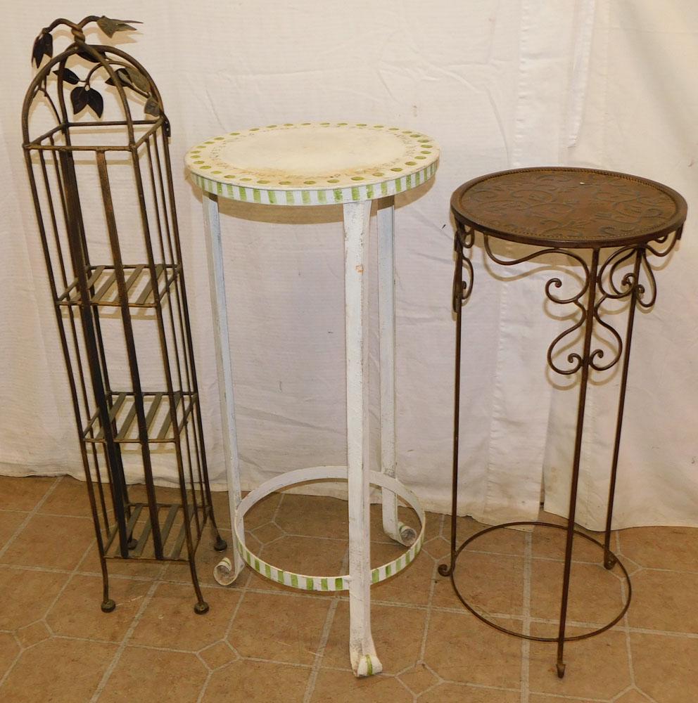 Three Metal Stands (1 of 2)