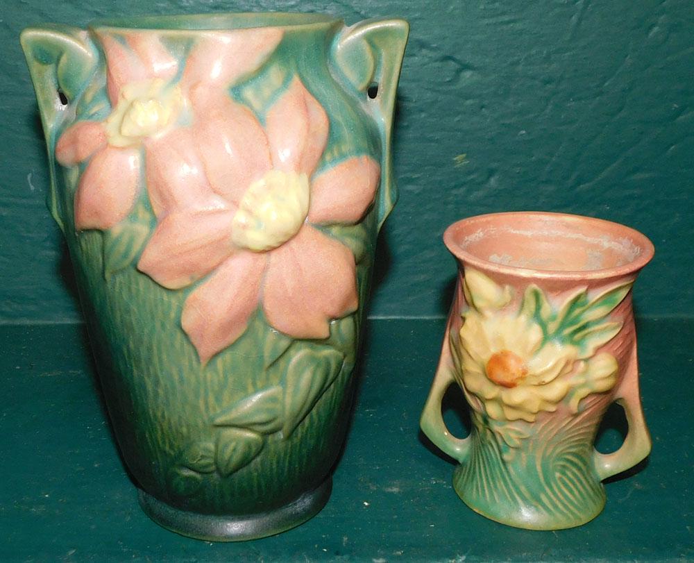 Two Roseville Pottery Vases (1 of 3)