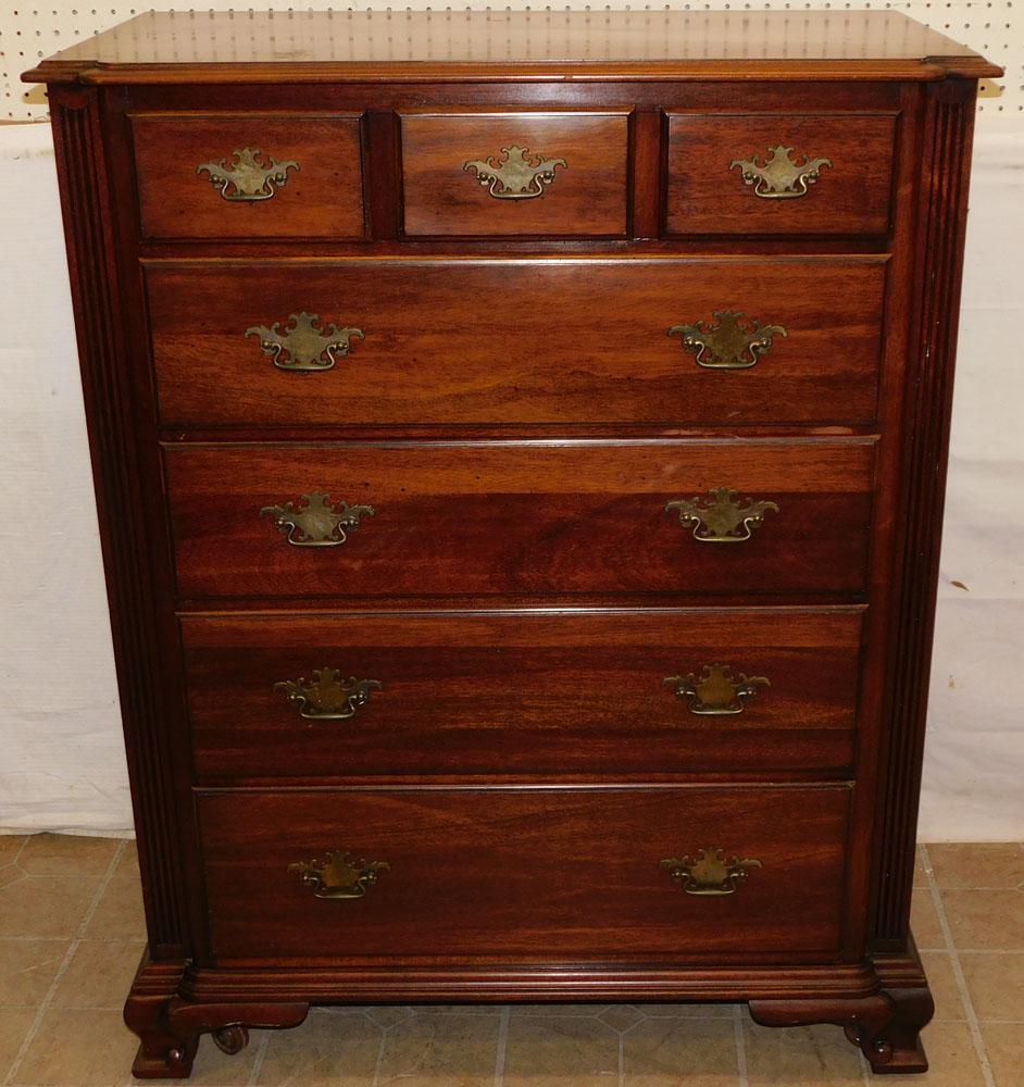 Mahogany 3/4 Chest By Taylor (Jamestown, NY) (1 of 5)