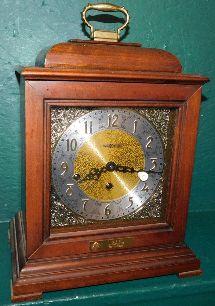 Cherry Howard Miller Shelf Clock (1 of 3)