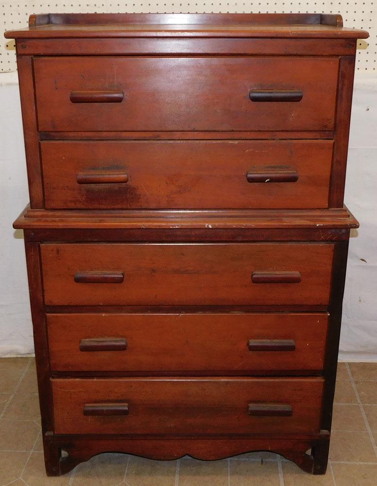 5 Drawer Maple Chest (1 of 4)