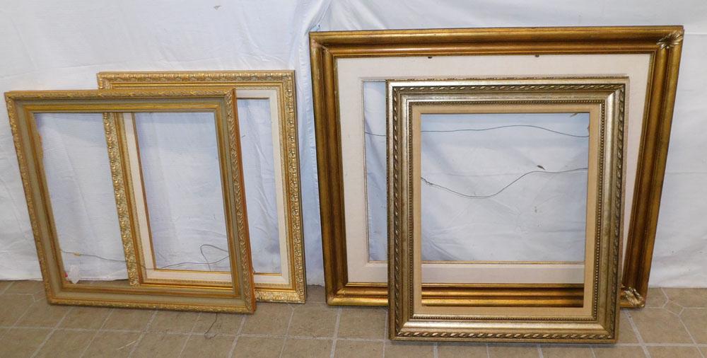 Lot of 4 Gilded Picture Frames (1 of 4)