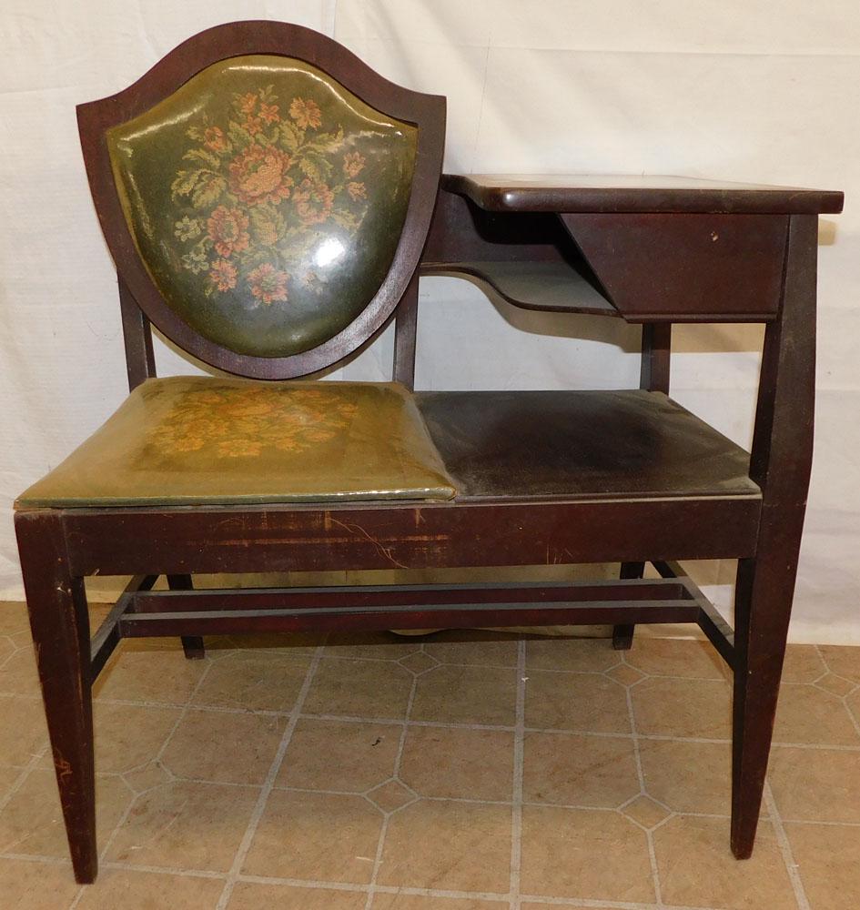 Mahogany Telephone Table (1 of 3)