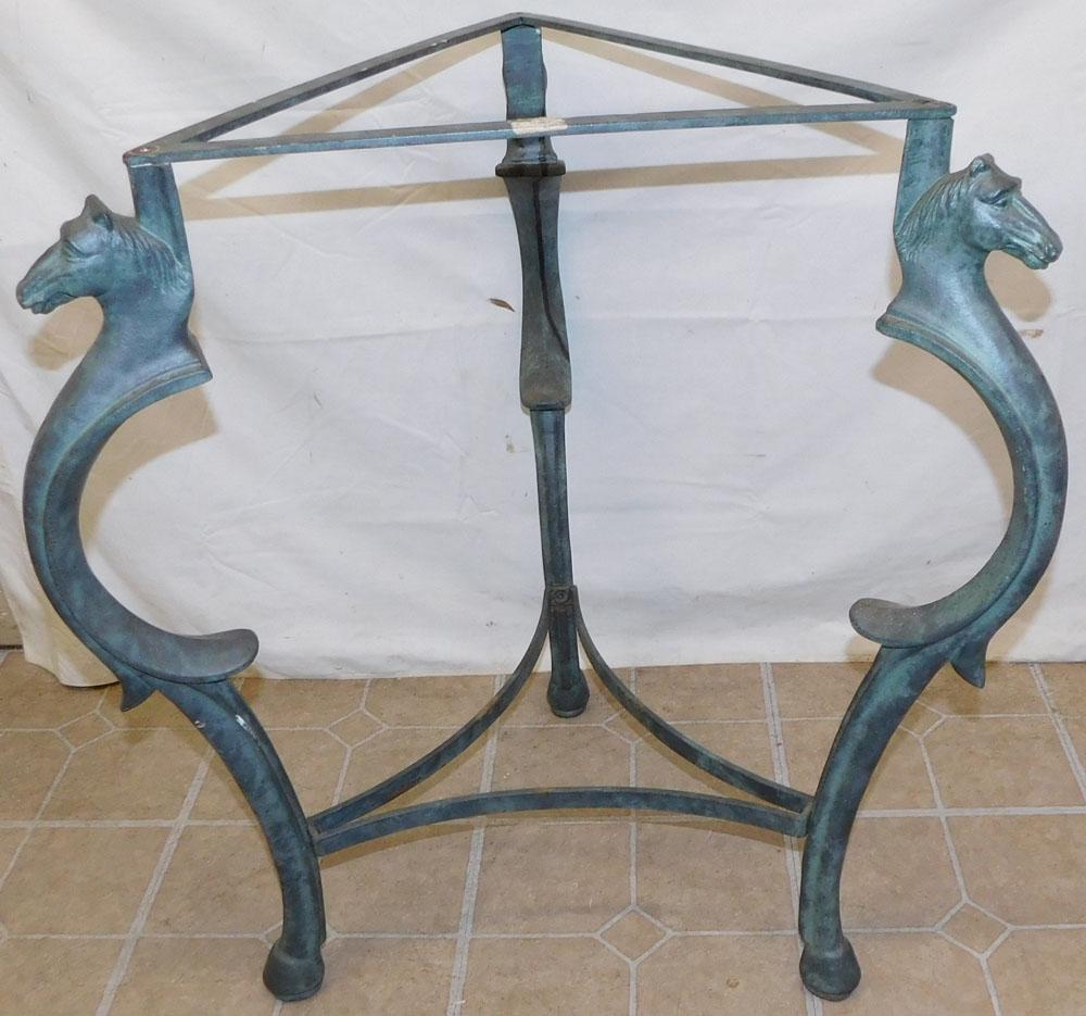 Metal Horse Head Table Base (1 of 3)