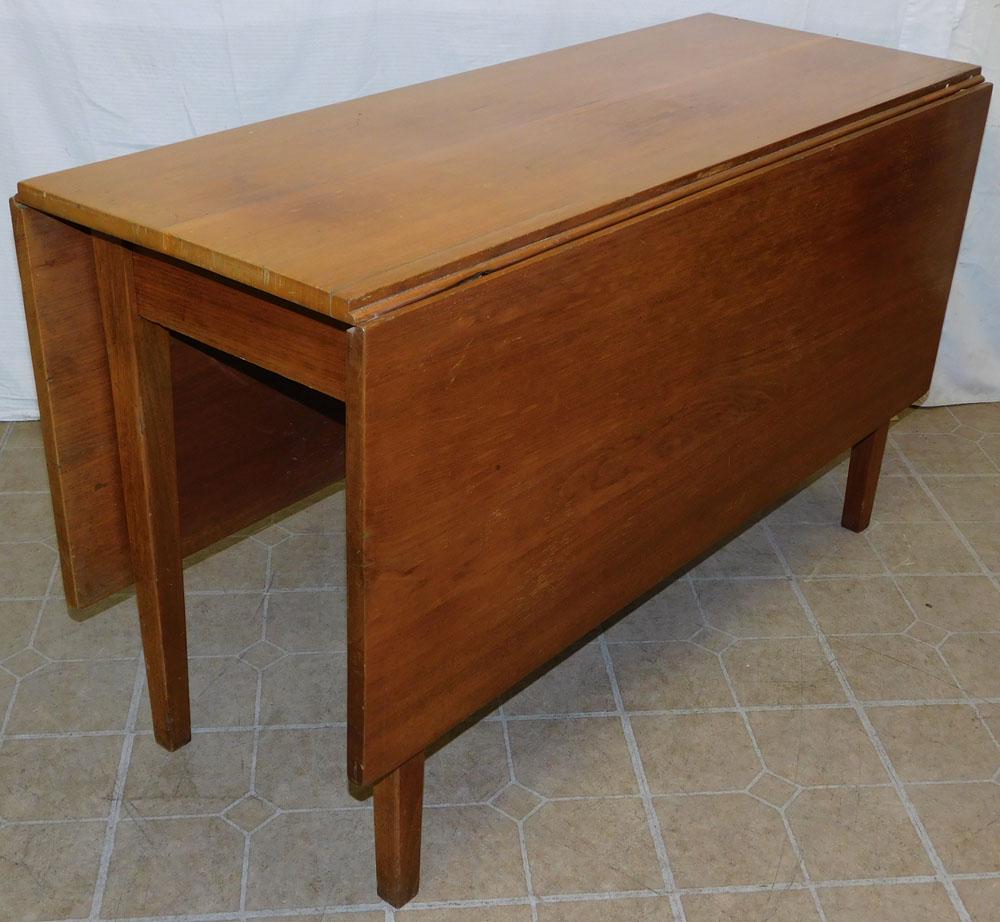 Antique Walnut Drop Leaf Dining Table (1 of 4)