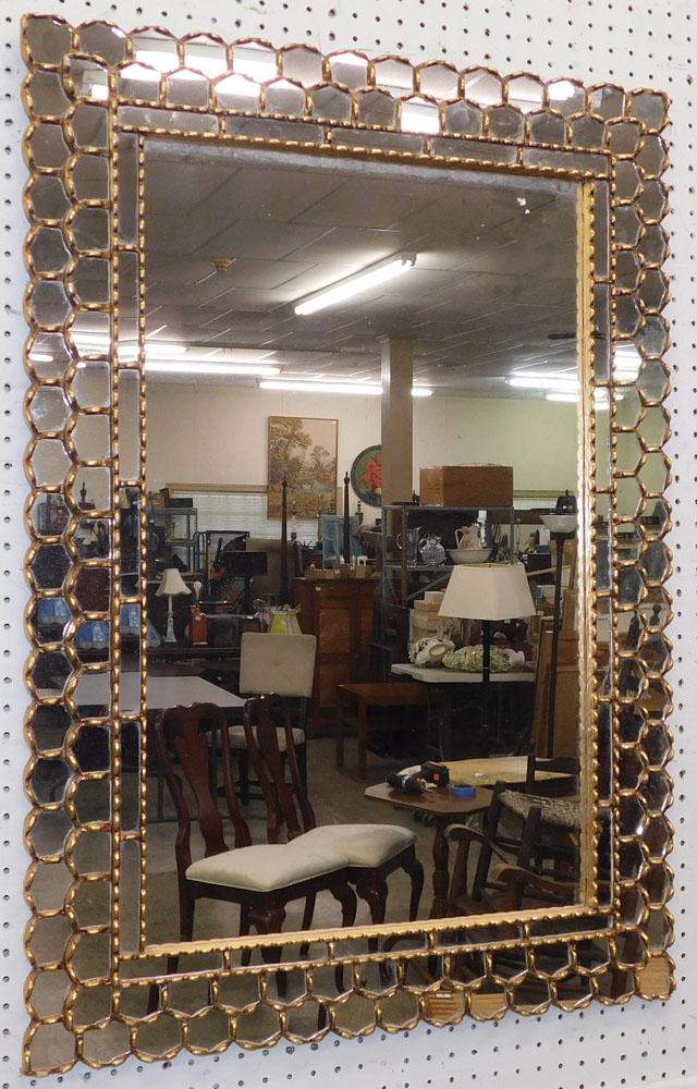 Gilded Frame Venetian Style Mirror (1 of 4)
