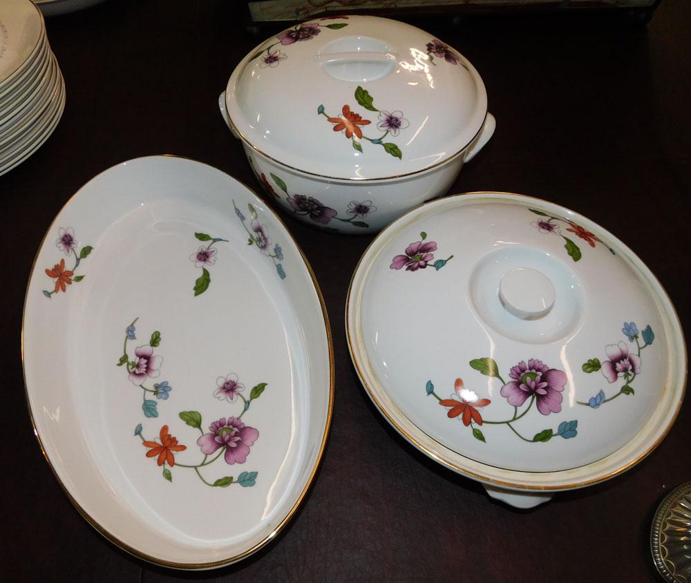 3 Pieces of Royal Worcester, (Astley Pattern) (1 of 3)