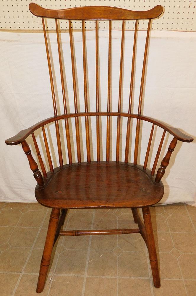 19th C Windsor Arm Chair (1 of 3)