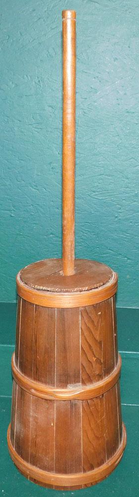 Antique Pine Butter Churn (1 of 3)