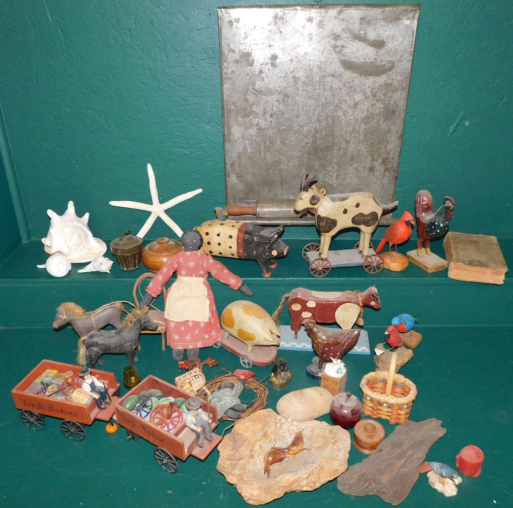 Lot Vintage Country Items (1 of 7)