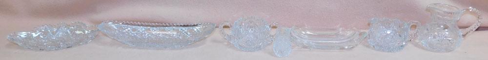Lot Cut Glass Items (1 of 2)