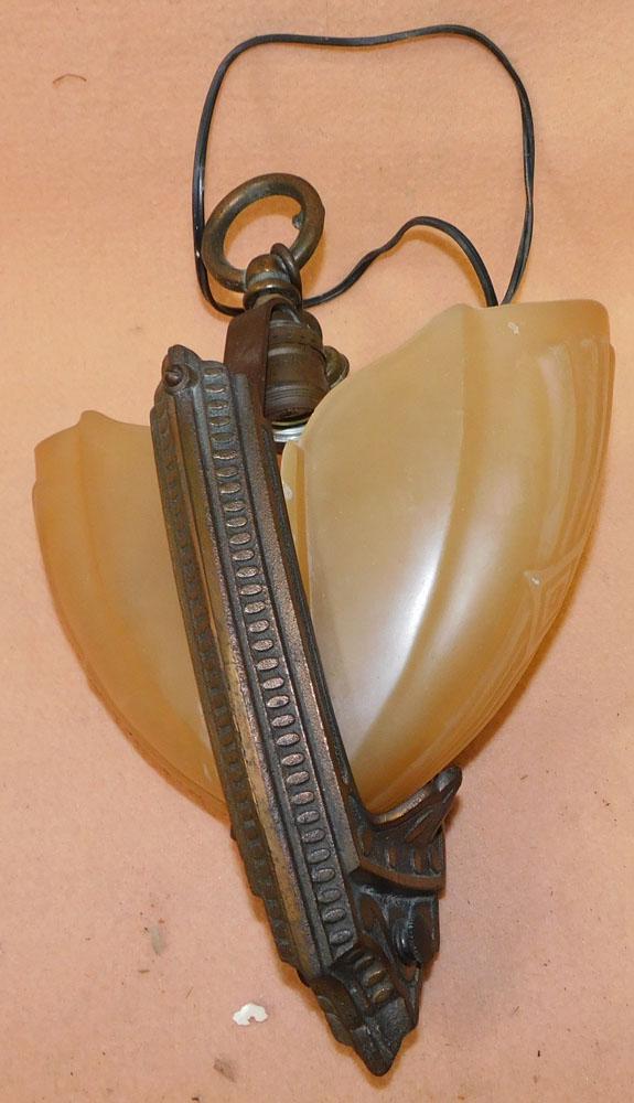 Art Deco Light Fixture (1 of 2)