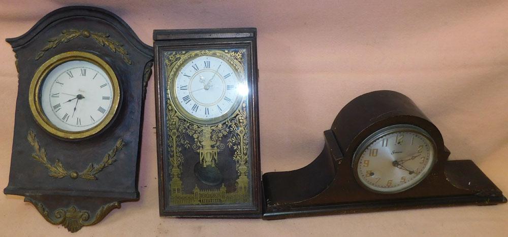 Three Antique Clocks (1 of 2)