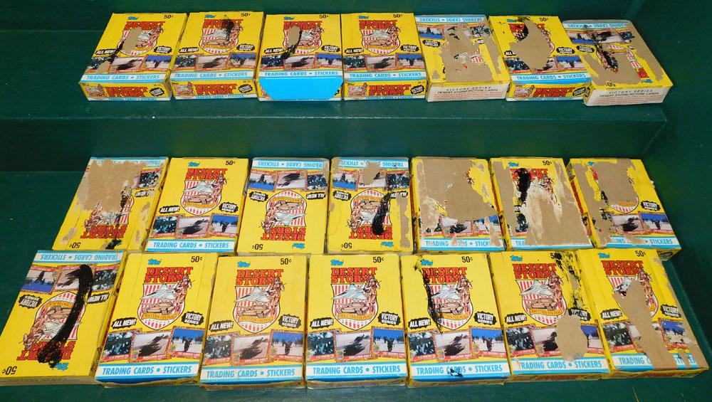 Lot Desert Storm Trading Cards (1 of 5)