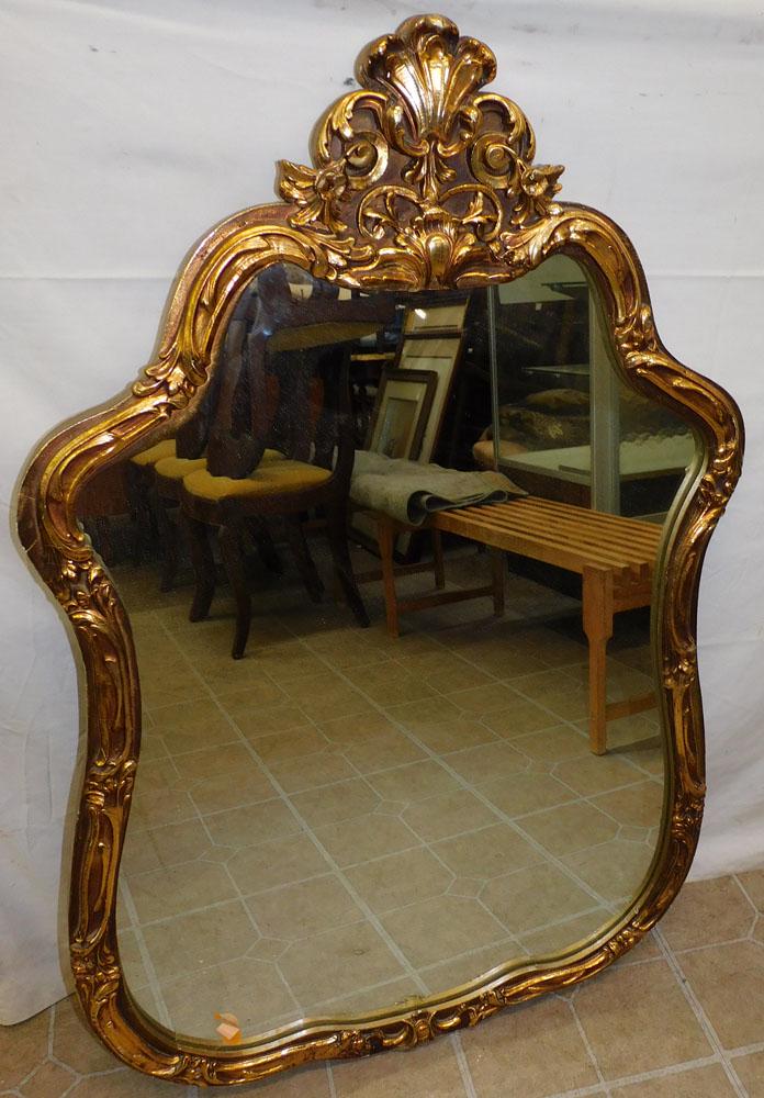 Gilt Ornate Framed Mirror (1 of 4)